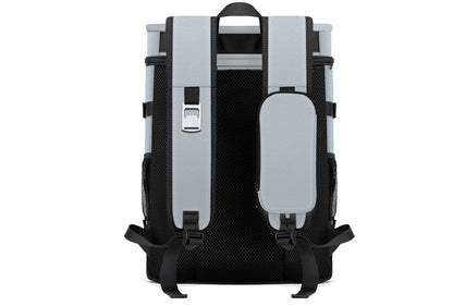 25L Insulated Cooler Backpack Freshness Preservation Backpack For Beach -Grey