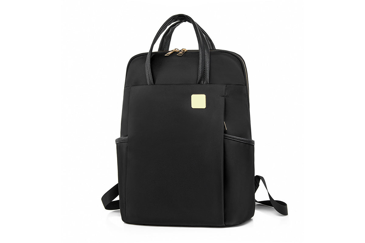 Laptop Backpack for 13.3-inch Laptops Water-resistant Multiple Compartments Laptop Bag -Black