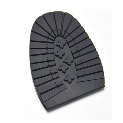 Black Shoe Sole Repair Pads for Mens Shoes and Boots - Forefoot