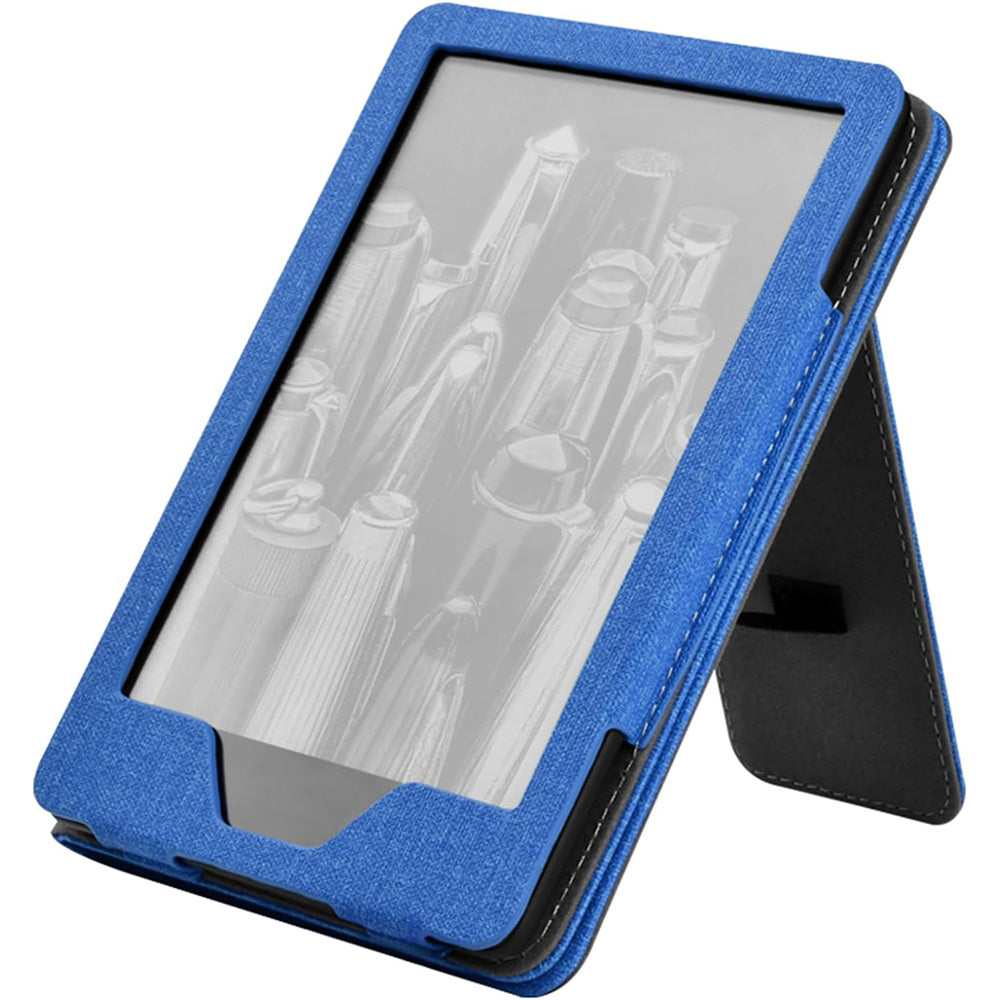 Protective Case with Stand for Kindle Paperwhite 12th Gen 2024 7 Inch-Dark Blue