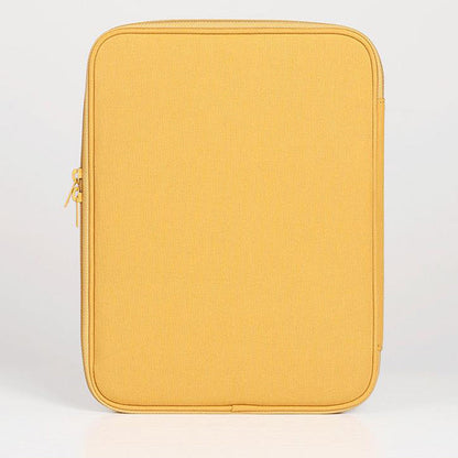 Tablet Sleeve Bag Portable Protective Case for 11 Inch 13 Inch Tablets Pads Yellow