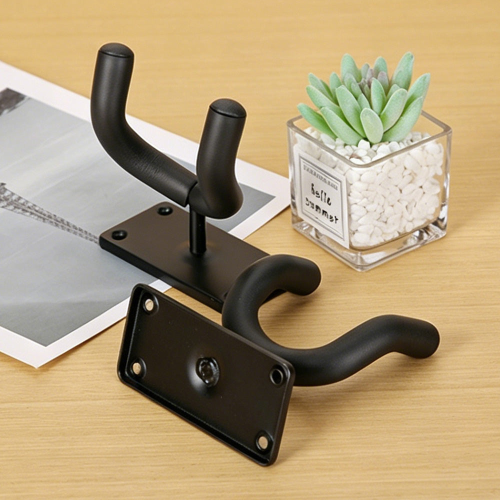 14Pcs Guitar Wall Mount Holder Metal Stand for Acoustic and Electric Guitar