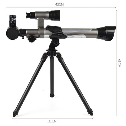 20X/30X/40X Astronomical Telescope Toy with Tripod for Stargazing