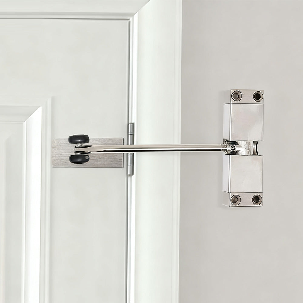 Adjustable Automatic Door Closer Aluminum Alloy for Interior Commercial Doors