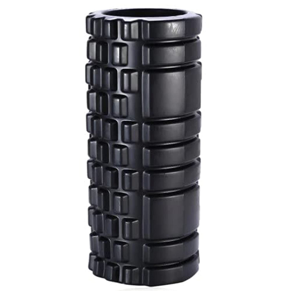 EVA Foam Roller for Yoga & Fitness Muscle Massage Pain Relief Recovery Black