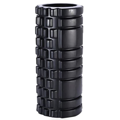 EVA Foam Roller for Yoga & Fitness Muscle Massage Pain Relief Recovery Black