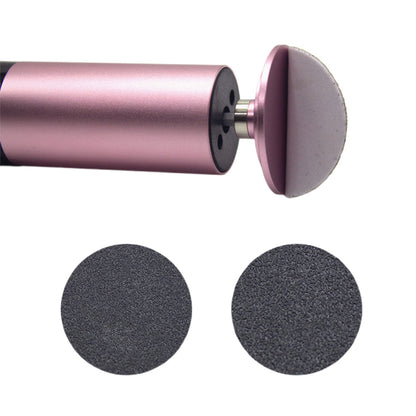 9-Speed Adjustable Electric Foot Callus Remover Digital Display Rechargeable Foot Sander Pedicure Tools with Sandpaper Disks Pink