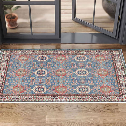 Vintage Boho Floor Mat Washable Non Slip Rugs for Living Room Bedroom Entryways Style 3
