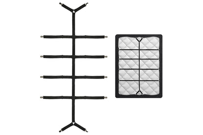 2Pcs Adjustable Fitted Sheet Tensioner Bed Sheet Tensioner Elastic Mattress Holder