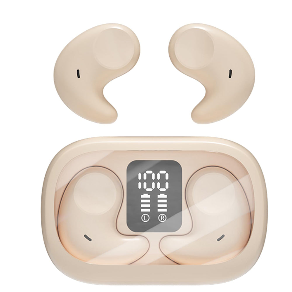 Sleep Earbuds Bluetooth 5.3 In Ear Headphones for Sleeping - Beige