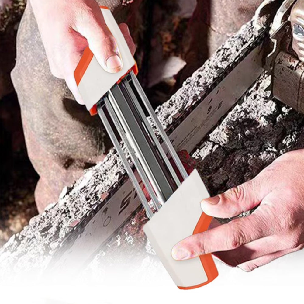 4.8mm Two in One Chainsaw Chain Sharpener File for STIHL and .325 Inch Chainsaw