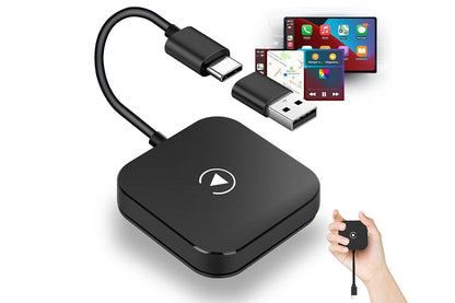 Wireless CarPlay Adapter for Apple CarPlay Type-C USB-A Adapter Dongle