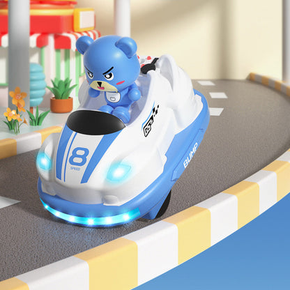 2Pcs Set Remote Control Toy Cars RC Ejecting Bumper Car for Kids Christmas Birthday Present Toys