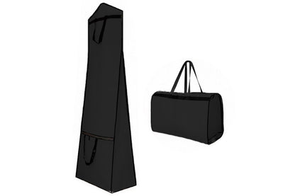 Portable Wedding Dress Garment Bag - Black