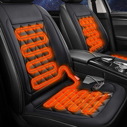 12V Heated Car Seat Cushion Universal Winter Heating Pad for Vehicles