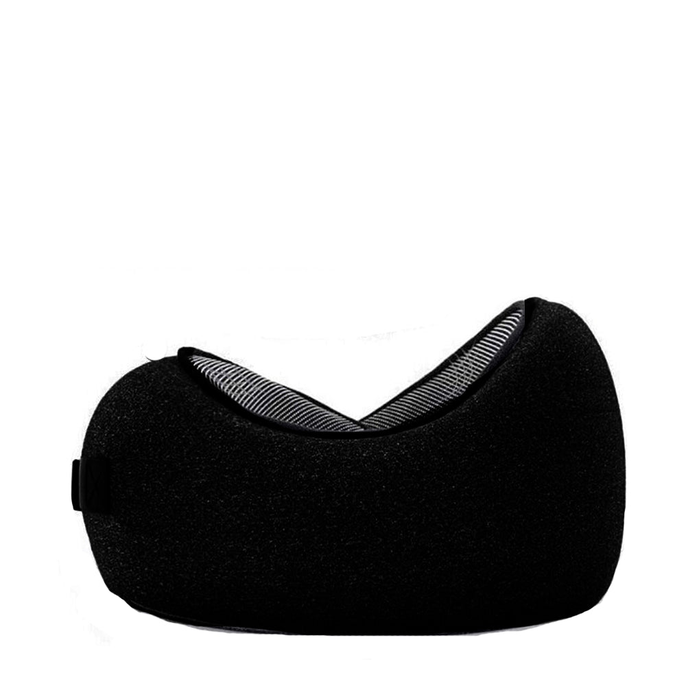 Travel Neck Pillow Comfortable U Shaped Memory Foam Neck Support Pillow Black