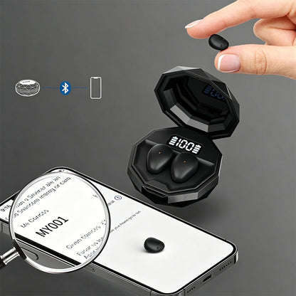 Wireless Bluetooth Earbuds Invisible Earbuds-Black