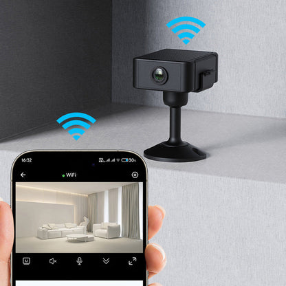 Mini Security Camera WiFi Wireless Surveillance Camera with Motion Detection Night Vision Recording
