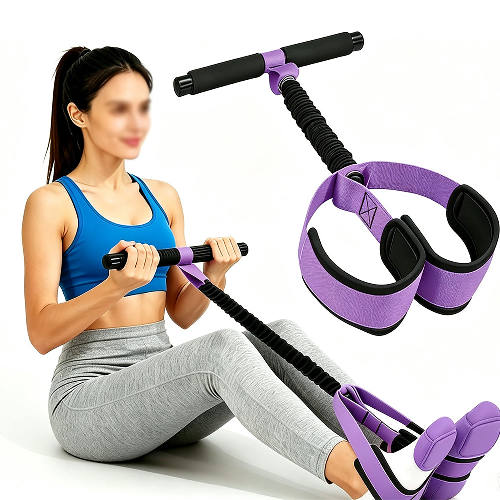 30lb Foot Pedal Resistance Band-Purple