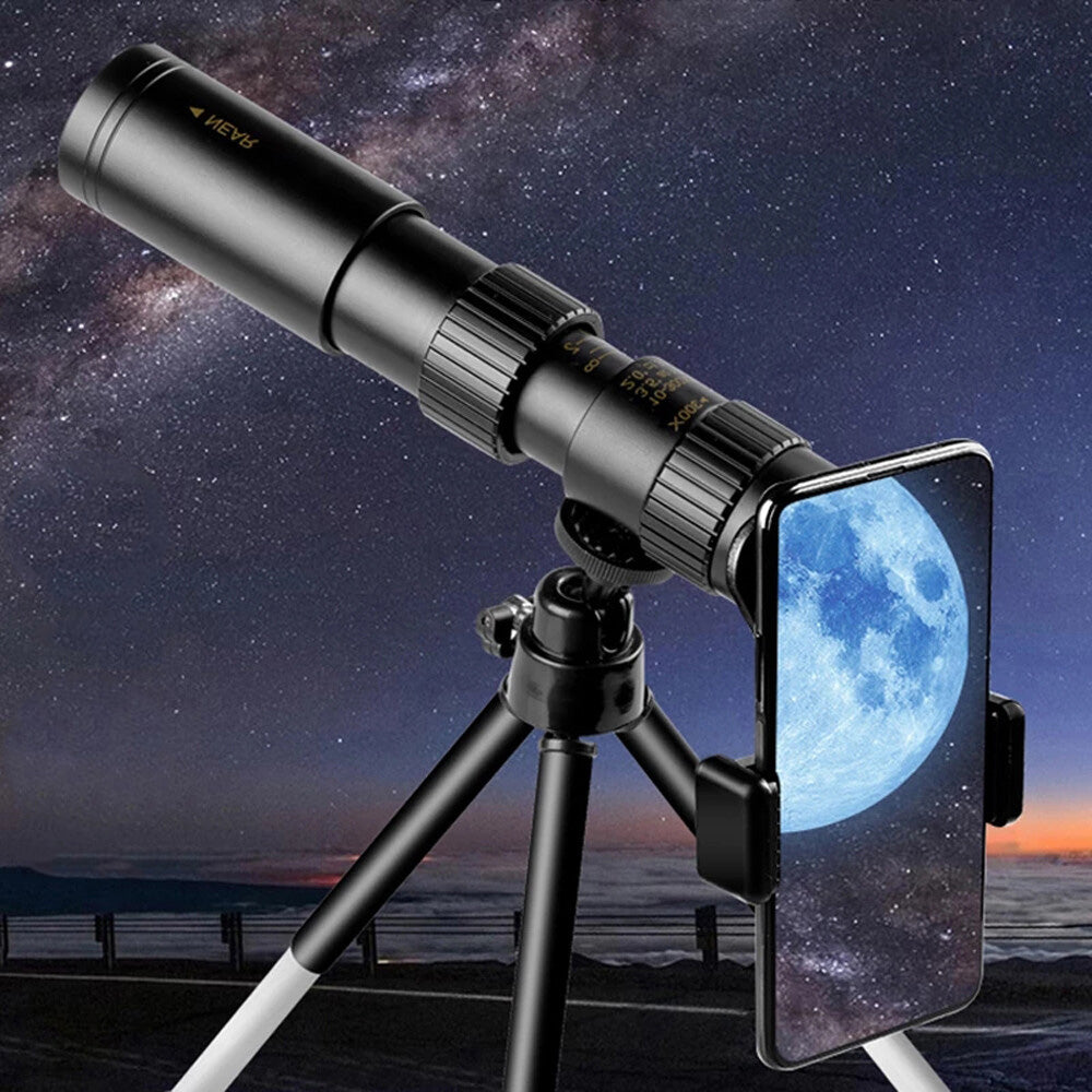 10-300x40mm Zoom Lens Monocular Telescope for iPhone Android Bird Watching