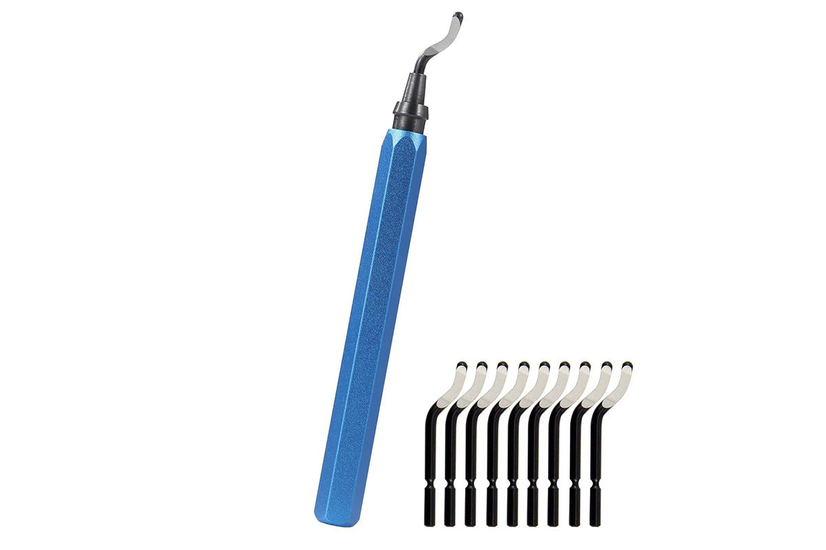 Deburring Tool with 10 High Speed Steel Blades Deburring Tool 3D Printing