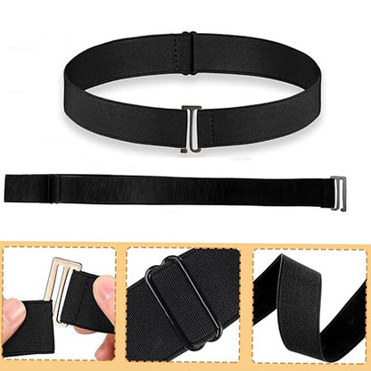4Pcs Elastic Belt Stretch Invisible Waistband for Women Jeans Pants-Style1