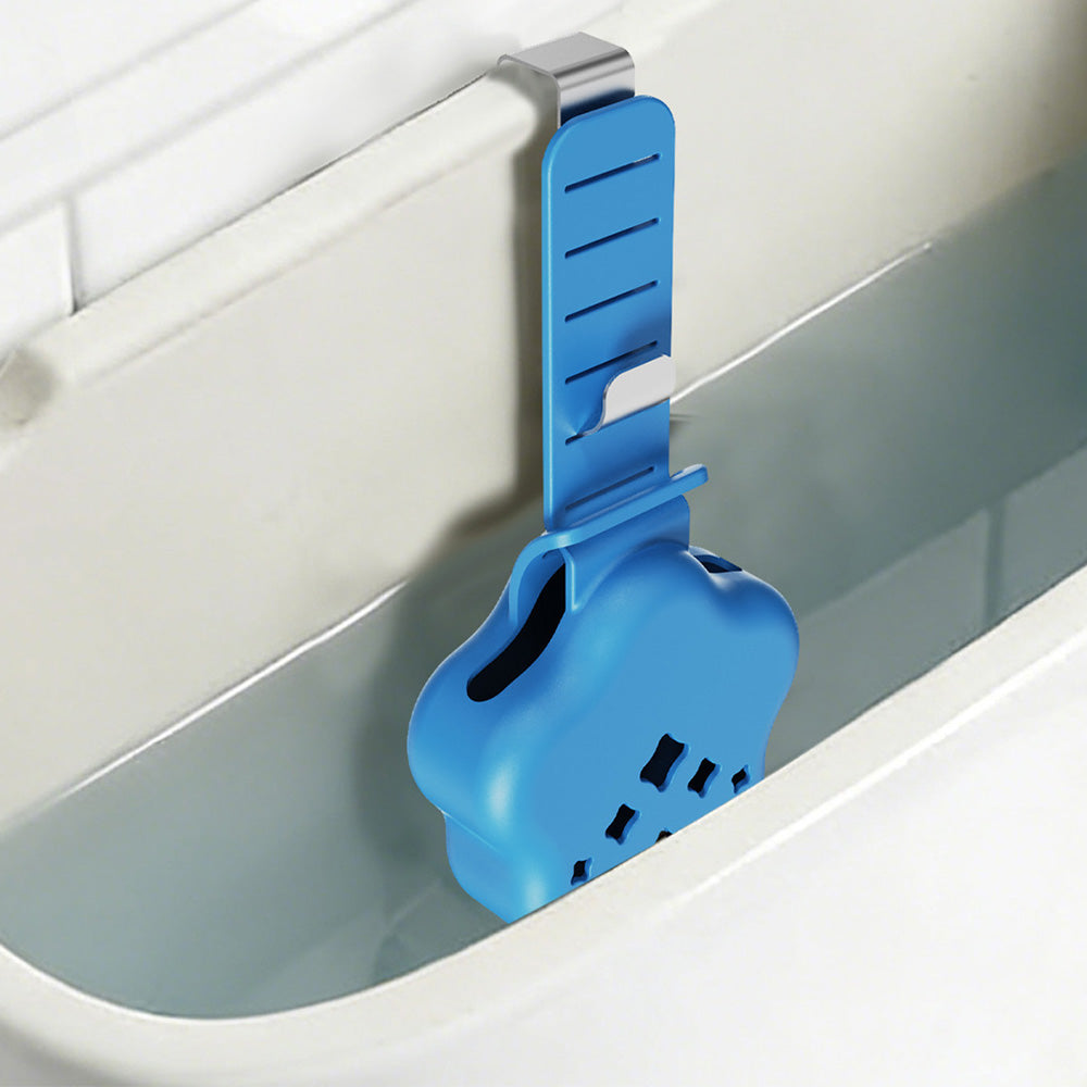 Toilet Tank Cleaner Holder Hanging Cleaner Tablet Bracket Blue