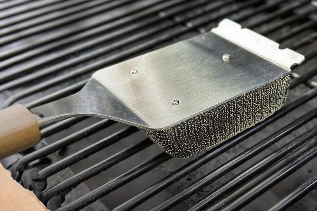 Stainless Steel Bristle Free Grill Brush And Scraper Grill Cleaner For Outdoor