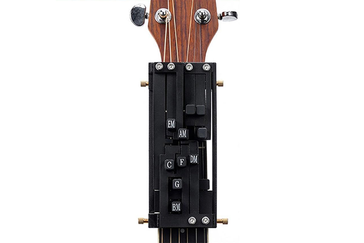 Guitar Aid Chords Trainer One-touch Guitar Chord Player Assisted Guitar Learning System for Adults or Children Trainer