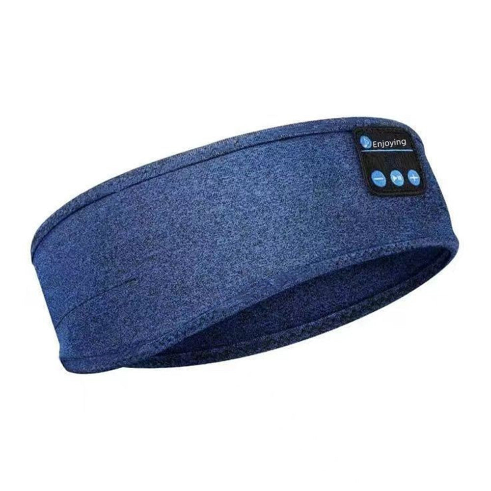 Bluetooth Sleeping Headphones Wireless Music Headband Stereo Earphone for Sport Sleep Yoga Meditation Blue
