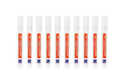 10 Pieces Tile Pen Wall Grout Restorer Pen Repair Marker Grout Filler Pen-White