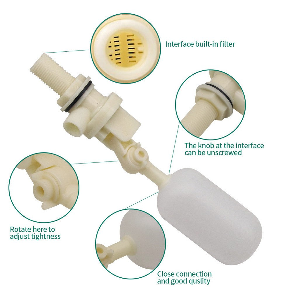 Water Trough Float Valve for Water Tank Automatic Pet Water Dispenser