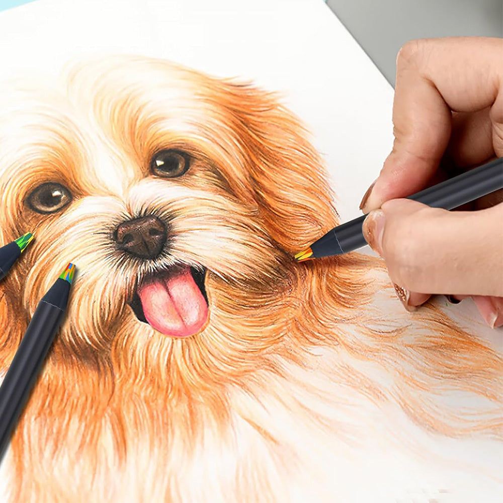 12-Color Rainbow Pencils Set for Kids Coloring Drawing Sketching Gifts