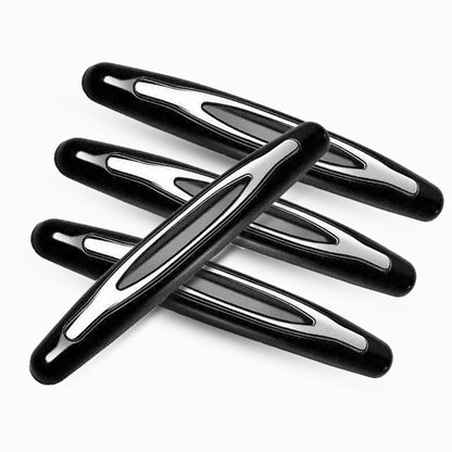4Pcs Car Door Edge Protector Anti Scratch Strip for Most Vehicles-Black