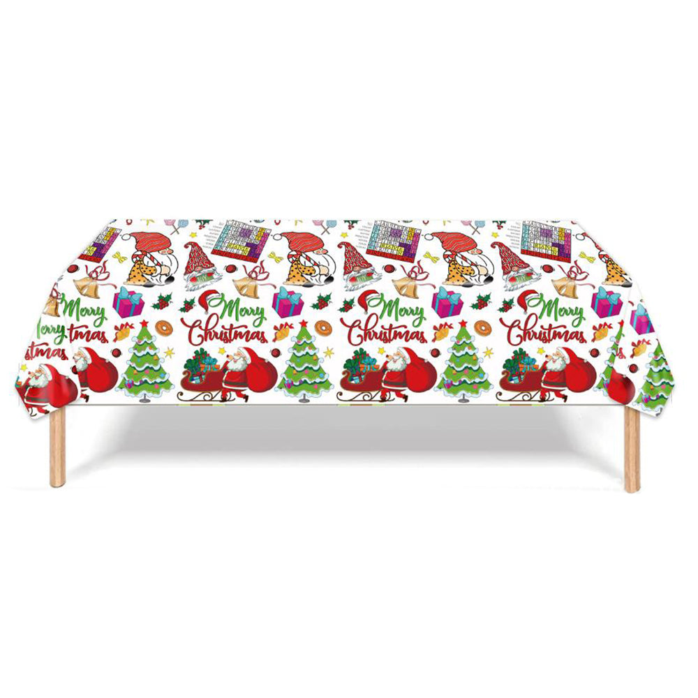 180 x 120cm Christmas Paper Tablecloth DIY Coloring Xmas Banner Party Favors Supplies