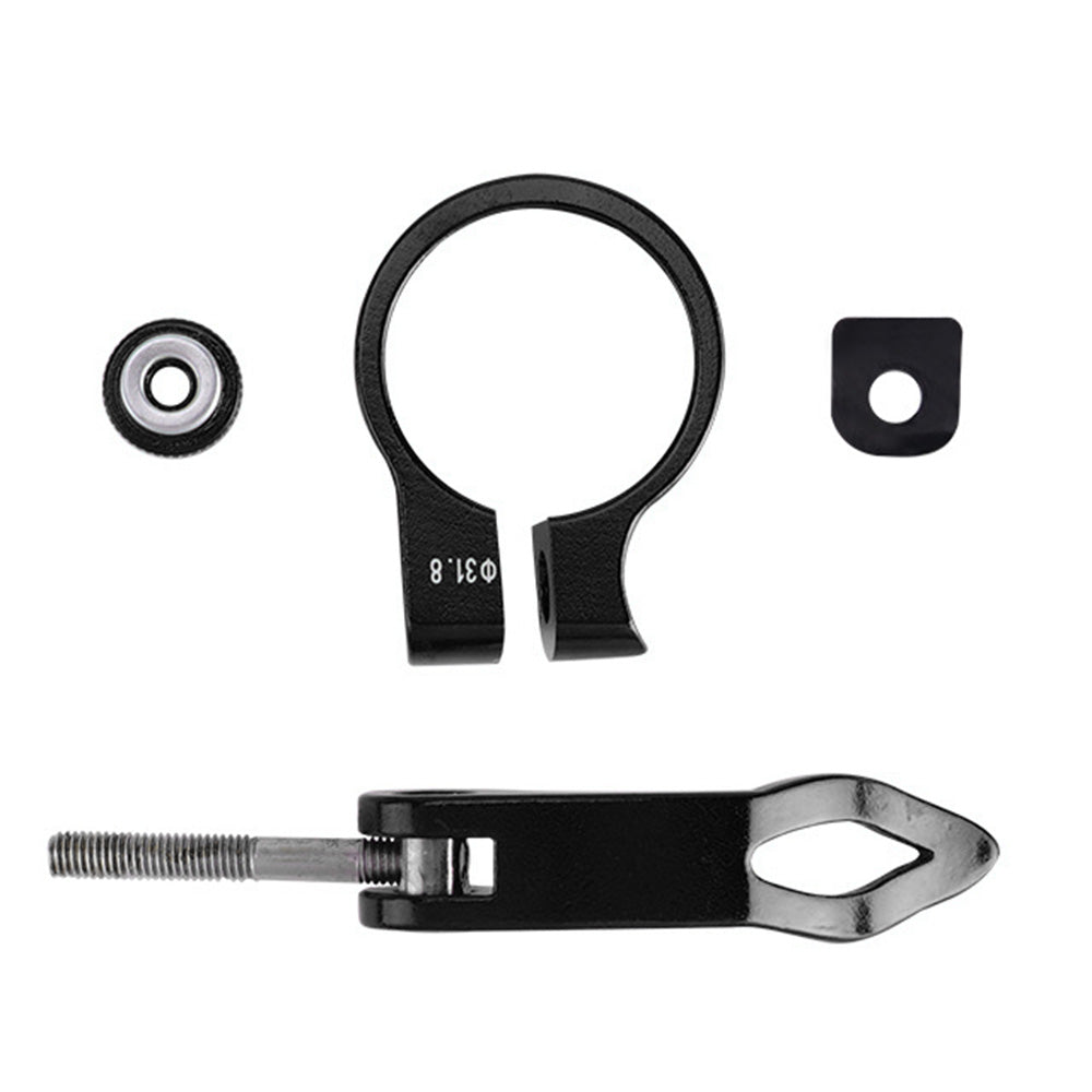 2 Piece Bike Seat Post Clamps-Black