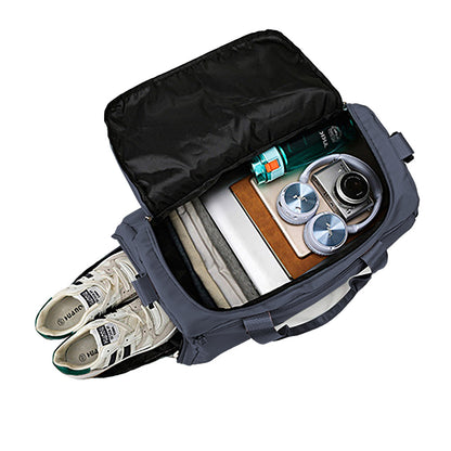 Travel Duffle Bag Weekend Bag Carry On Cabin Bag Gym Sports Bag Blue