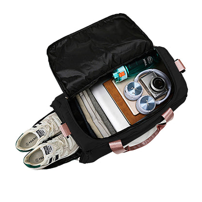 Travel Duffle Bag Weekend Bag Carry On Cabin Bag Gym Sports Bag Black