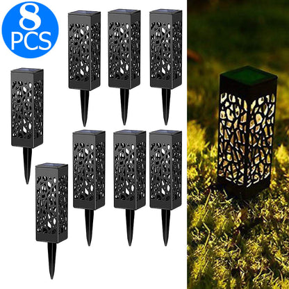 Solar Powered LED Garden Lights Warm White