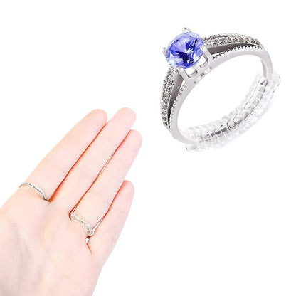 16-Piece Invisible Ring Size Adjusters - 4 Styles