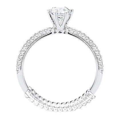 16-Piece Invisible Ring Size Adjusters - 4 Styles