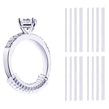 16-Piece Invisible Ring Size Adjusters - 4 Styles