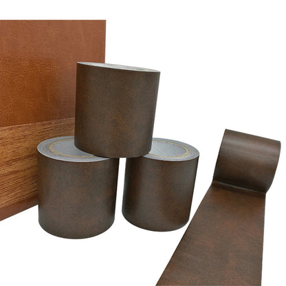 5 Rolls Same Colour Leather Effect Repair Patch Tape for Home Leather Sofa Couch