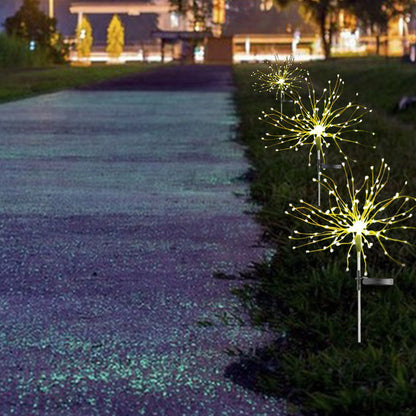 4 X DIY Solar Powered LED Lights Garden Decorative Lamps Home Decor