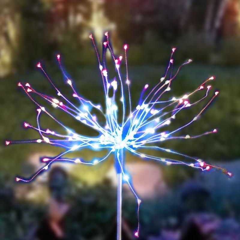 4 X DIY Solar Powered LED Lights Garden Decorative Lamps Home Decor