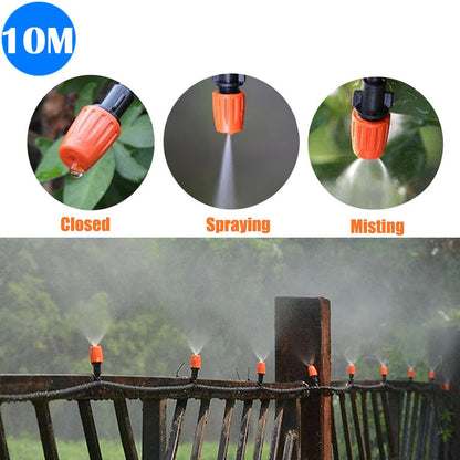 Adjustable Garden Outdoor Misting Cooling System Kit