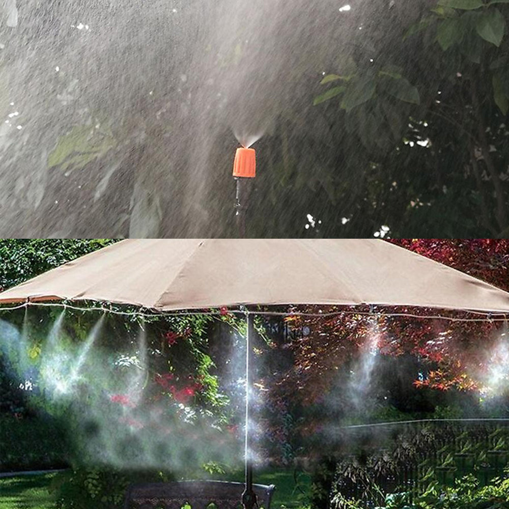 Adjustable Garden Outdoor Misting Cooling System Kit