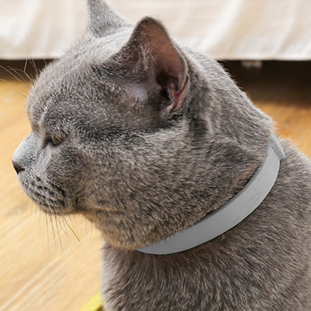 4Pcs 38cm Adjustable Flea Collar for Cats Flea and Tick Prevention Pets Collar