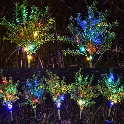 Christmas Decorative Trees Solar Powered Lights Lawn lamp