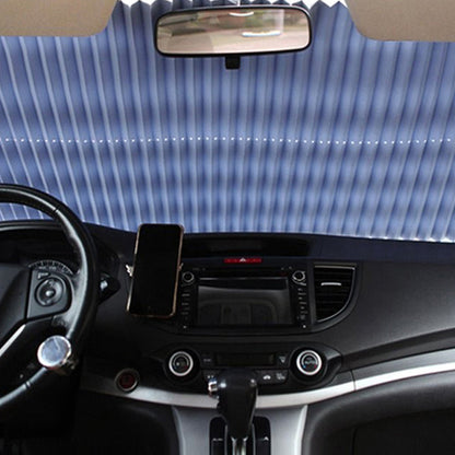 46cm Auto Car Front Windshield Sun Visor Retractable UV Protection Curtain
